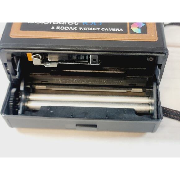 Vintage Kodak Colorburst 100 Instant Film Camera Photography With Strap 1980s - Picture 11 of 12